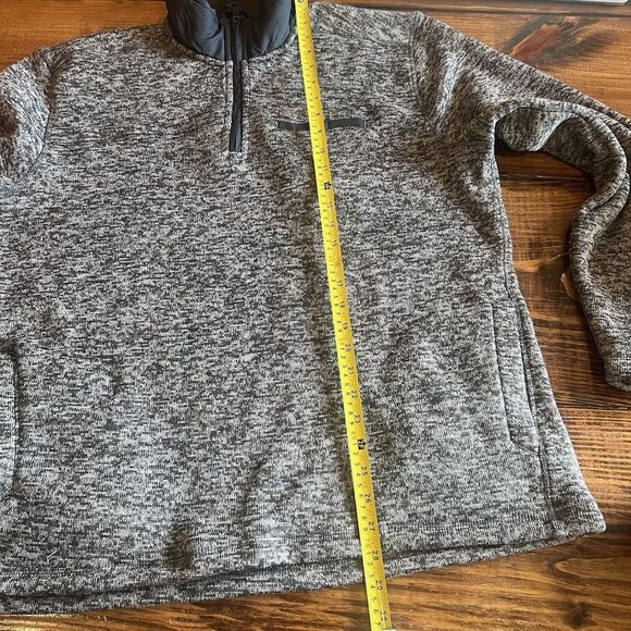 Eddie Bauer Sweater Mens Large Gray Knit Pullover Fleece‎ - Picture 12 of 12